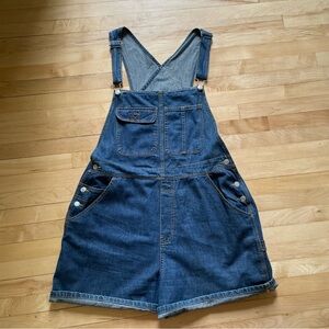 vintage 90s carpenter overall shorts